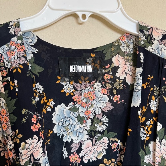 Reformation Guava Dress in Botanical - Picture 5 of 5